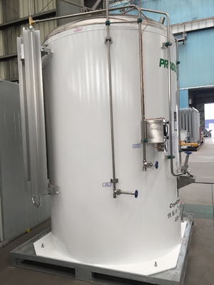 Portierbarer Tieftemperaturspeicherbehälter ASME für verflüssigtes Sauerstoffgas 3000L für Luft-Flüssigkeit