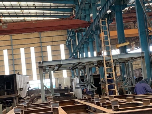 6.5x4x2.5m Gleiter-struktureller Stahlskelettbau-chemische Industrie