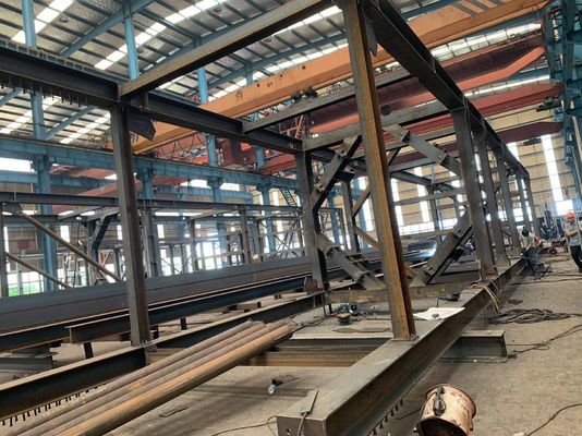 ASTM Soem-Gleiter-Art schwere Stahlkonstruktions-Plattform für chemische Industrie