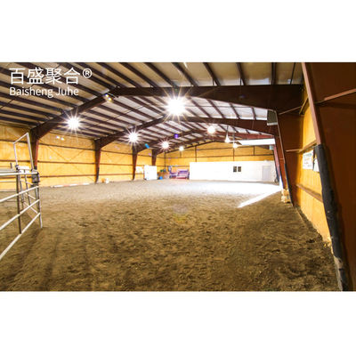 Langfristige Schweine Bauernhof Schuppen Strukturen Vorgefertigte Innenräume Reiten Arena Scheune Schuppenhaus Halle Design
