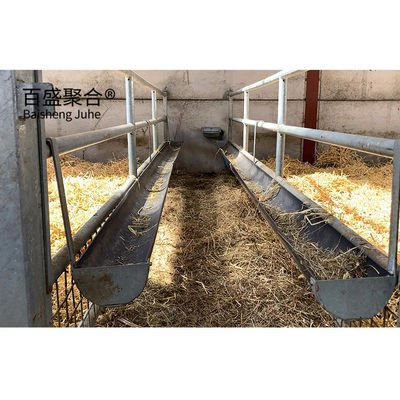 Schwere vorgefertigte Stahlkonstruktion Bauernhof für Schaf- und Ziegenställe ASTM-Standard