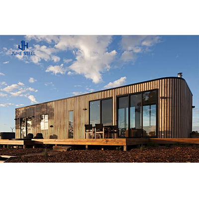 Klappcontainerhaus mit 50/75mm EPS Sandwich Panel Wand und Stahl Chassis Boden