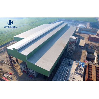 Q235/Q345B Stahl-Metallrahmenbau für vorgefertigte Werkstattgebäude