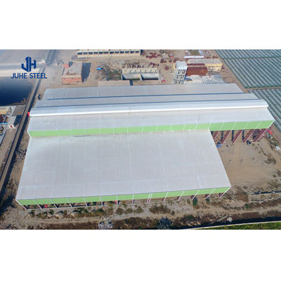 Q235/Q345B Stahl-Metallrahmenbau für vorgefertigte Werkstattgebäude