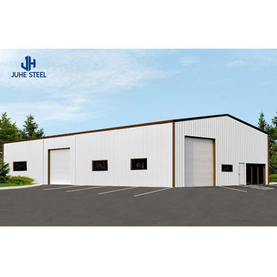 Stahlkonstruktion Industriehaus mit Fenster aus Aluminiumlegierung und ±1% Toleranz