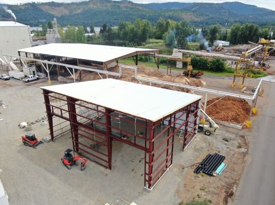 Stahlkonstruktionsgebäude für Pferdespeicher Scheune mit Aluminiumlegerfenster