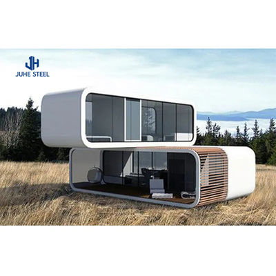 Gemäß der Farbe zusammengefügte Fettpack Containerhaus Einfache Installation Verladung Luxus Design