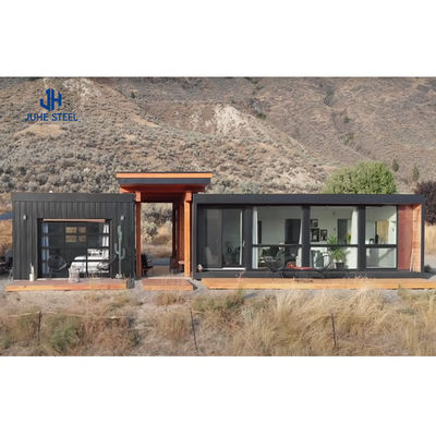 Gemäß der Farbe zusammengefügte Fettpack Containerhaus Einfache Installation Verladung Luxus Design