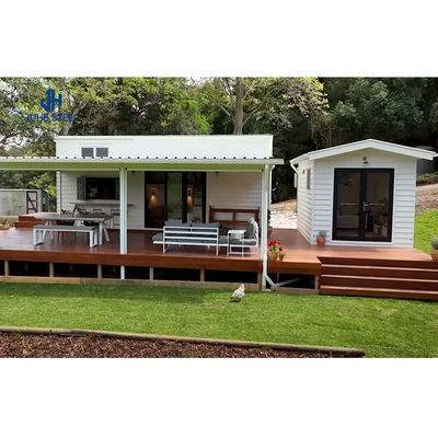 Gemäß der Farbe zusammengefügte Fettpack Containerhaus Einfache Installation Verladung Luxus Design