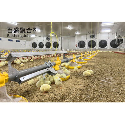 Hot Dip Galvanized Stahlkonstruktion Hühner Geflügelfarm Schuppen für schwere Ladekapazität