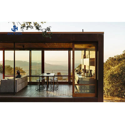 Home Fertighaus Containerhaus mit festen H-förmigen Stahlbalken und Sandwich-Panel Tür