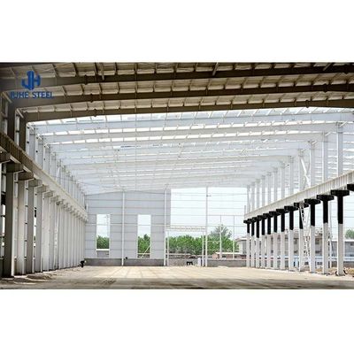 Steel Grade Workshop Design Metal Structure Hangar für Leichtgabelrahmen Gebäude