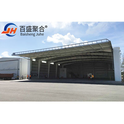 ISO9001 2008/CE/BV zertifizierte Stahlkonstruktion Hangar für kommerzielle und private Jets
