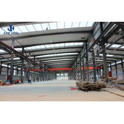 Massiv H-förmiger Stahlbalken Schnellbau Fertigwerk Metall Industriebaustruktur für Hangar