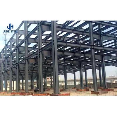 Massiv H-förmiger Stahlbalken Schnellbau Fertigwerk Metall Industriebaustruktur für Hangar