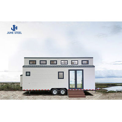 angepasste Farbe CAD / 3D Prefab Haus für Luxus modernes zweistöckiges Containergebäude