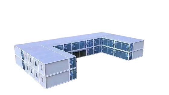 Stahltür maßgeschneiderte mobile Wohnung Schifffahrt Container Büro Luxus Flat Pack Haus
