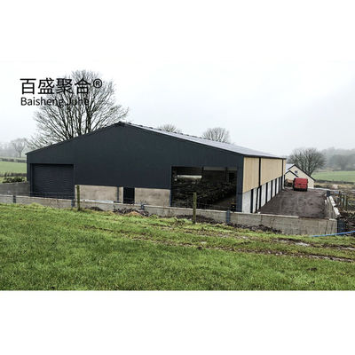 Aluminiumlegierung Fenster Metall Ziegenfarm Schuppen Design Stahlkonstruktion Schafhaus Schutz PKPM Zeichnung