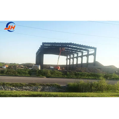 Q235B/Q345B Vorgefertigte Lagerhallen aus kohlenstoffarmem Stahl