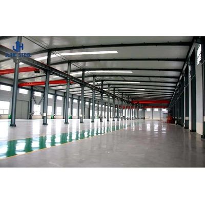 ASTM-Standard Q235B/Q345B Leichtbauwerk Stahlrahmen Lagerhaus Vorgefertigtes Gebäude