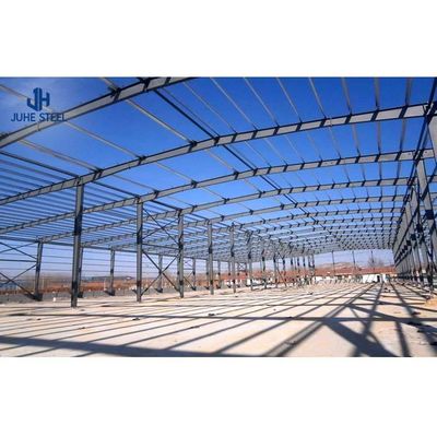 ASTM-Standard Q235B/Q345B Leichtbauwerk Stahlrahmen Lagerhaus Vorgefertigtes Gebäude