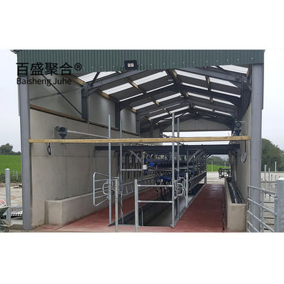 ISO9001 2008/CE/BV zertifizierte vorgefertigte Kuhställe für Geflügel, Schafe, Ziegen und Milchbetriebe