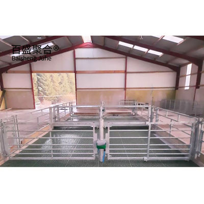 Hot Galvanizing Stahlkonstruktion Viehschuppen mit benutzerdefinierten Farben und ASTM-Standard