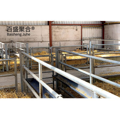 Prefab Metallbau Schaf- Ziegenfarm Schuppenhaus mit PKPM Zeichnung Design