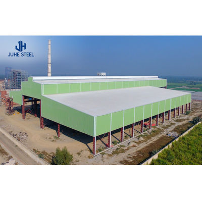 Customized Bending Processing Service in Q235B Q355B Stahlstruktur Werkstatt mit Kran