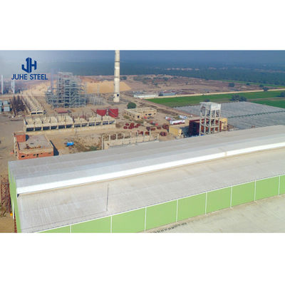 Customized Bending Processing Service in Q235B Q355B Stahlstruktur Werkstatt mit Kran