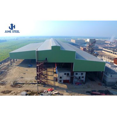 Customized Bending Processing Service in Q235B Q355B Stahlstruktur Werkstatt mit Kran