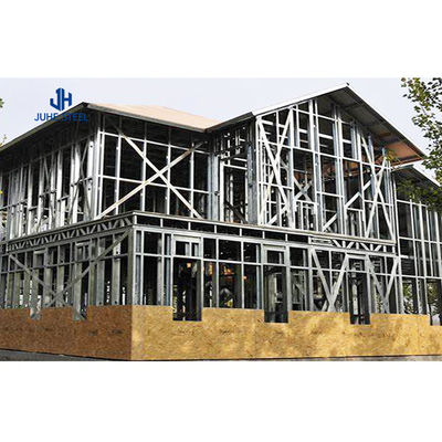 Luxuriöse, vorgefertigte Stahlkonstruktionshäuser, Containerhäuser mit Material