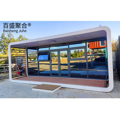 Custom 20ft 40ft Apple Cabin Prefab Mobile Capsule House Containerhäuser für Russland