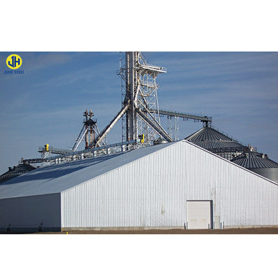 Q235/Q345B Stahlrahmenbau Vorgefertigtes Lager mit AiSi-Standard
