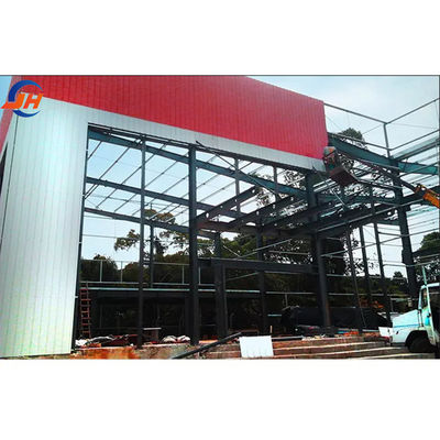 Aluminiumlegierte Fenster-Stahlkonstruktionswerkstatt für vorgefertigte Lagerhallen