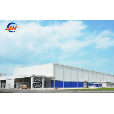 Solid H-Shape Steel Beam Pre-Engineered Metal Building für Werkstatt/Warehouse/Brücke