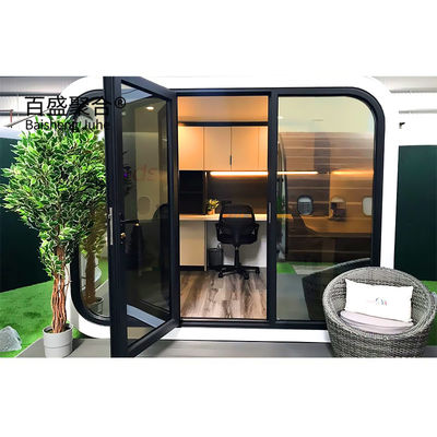 Custom Modern Steel Portable Space Capsule House mit Küche Vorgefertigtes Containerhaus 40ft