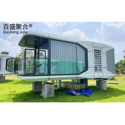 20ft 40ft Tiny Villa Container House mit galvanisiertem Stahlrahmen und umweltfreundlichem Design