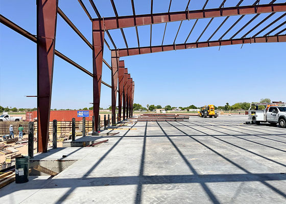 Stahlbau mit breiter Spannweite für den wirtschaftlichen Lagerbau