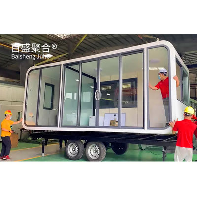 20ft 40ft Containerhäuser Mobilfunkbüro Pod für modernes Prefab Haus im Freien