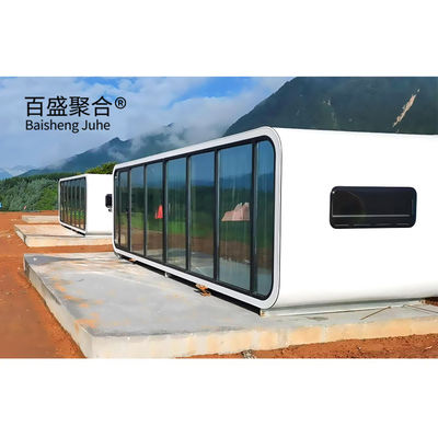 Stahl Container Häuser 20ft 40ft Modularen Prefab Tiny Homes für tragbare Apple Office