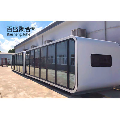 Stahl Container Häuser 20ft 40ft Modularen Prefab Tiny Homes für tragbare Apple Office