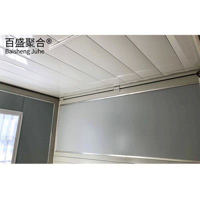 Containerhaus mit Dach aus 50/75 mm EPS Sandwich-Panel/Felsenwolle