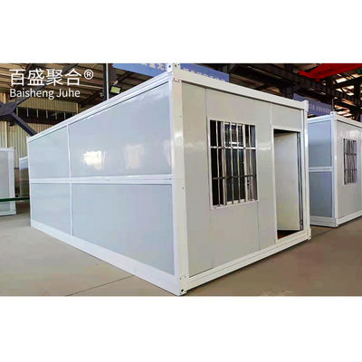Containerhaus mit Dach aus 50/75 mm EPS Sandwich-Panel/Felsenwolle