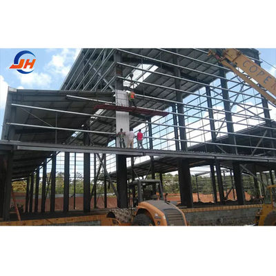 Hauptrahmen Massiv H-förmiger Stahlbalken Leichtbau Stahlkonstruktion Lagerwerk