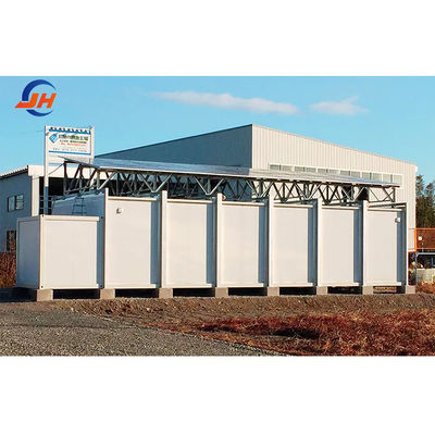 Portable Prefab Gebäude Metallrahmen Lagerhaus Anlage Bau Industriewerkstatt