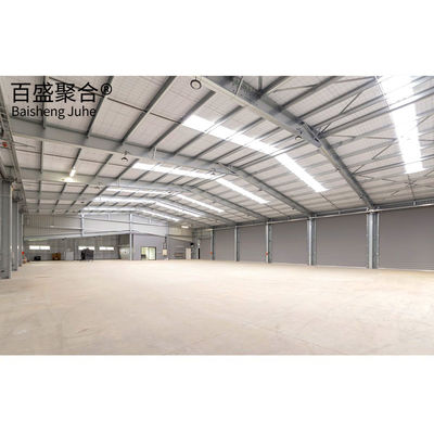 Vorgefertigte Stahllagerstruktur Werkstatt Hangar Gebäudedesign für Speicherlösung