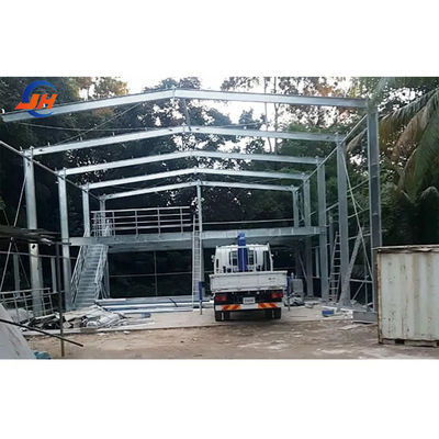 C.Z-Form Stahlkanal Purlin Modular Warehouse Stahlgebäude mit Q355 Stahlqualität