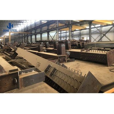 Niedrigkohlenstoffstahl Q235 Q345 Galvanisierter Stahl Lagerhaus Werkstatt Hangar Garage Struktur