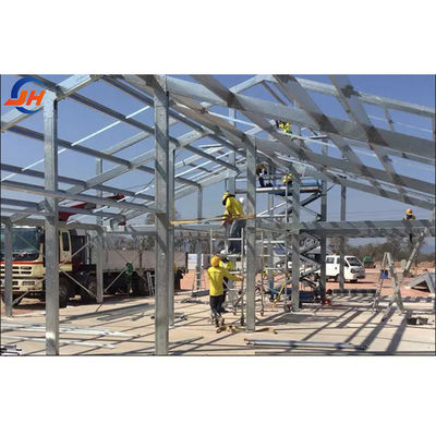 Niedrigkohlenstoffstahl Q235 Q345 Struktur für das Lager für industrielle Metallkonstruktion in Malaysia